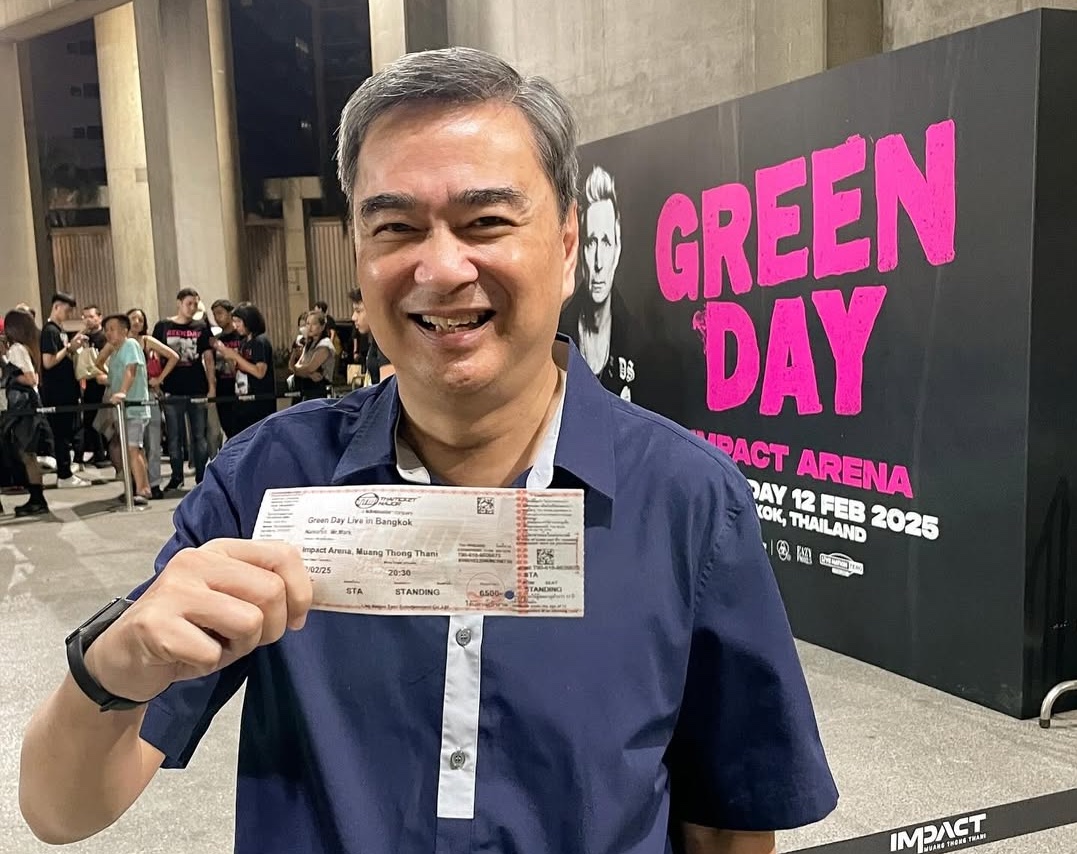 Former Thai PM Abhisit Vejjajiva in 2025.