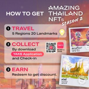 The Amazing Thailand NFTs Season 2. How to get NFTs.