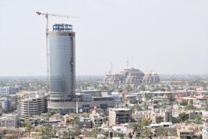 View of Baghdad in Iraq.