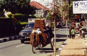 A street in Bali Island, Indonesia