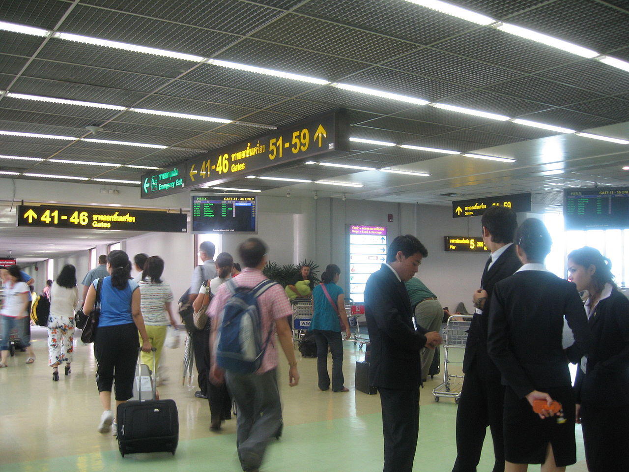 Bangkok Don Mueang International Airport Terminal 2 Departures.