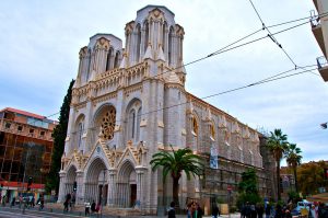 The Basilique Notre-Dame in Nice, France