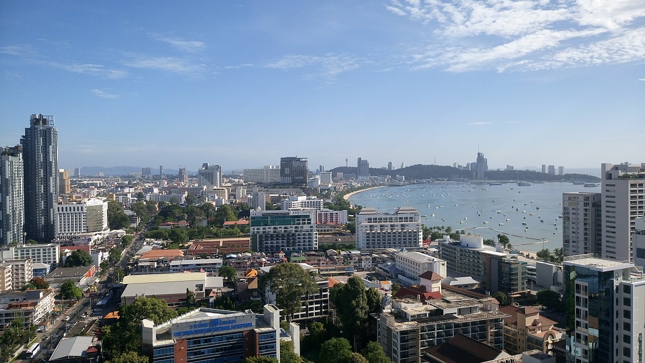 View of Central Pattaya in daytime
