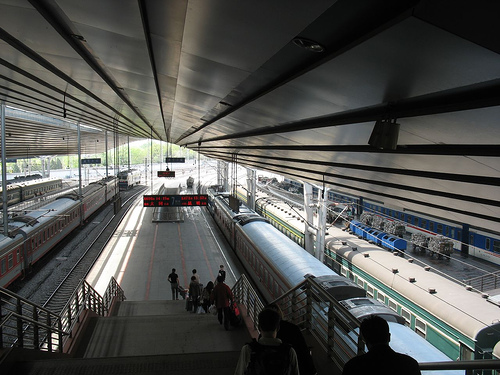 The Kunming Railway Station, China