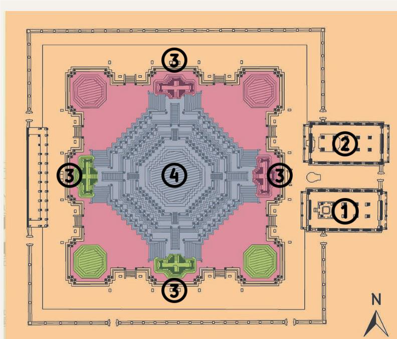 Concept of The Temple of Dawn VR Game.