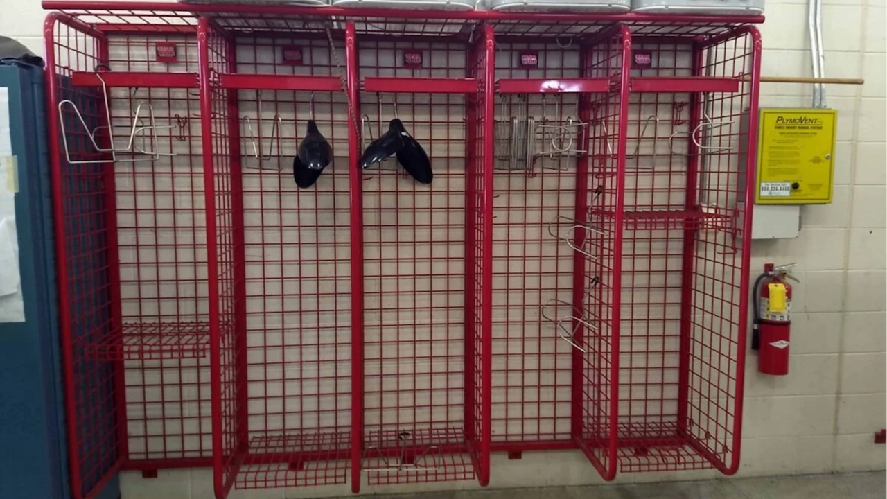 Storage Lockers.