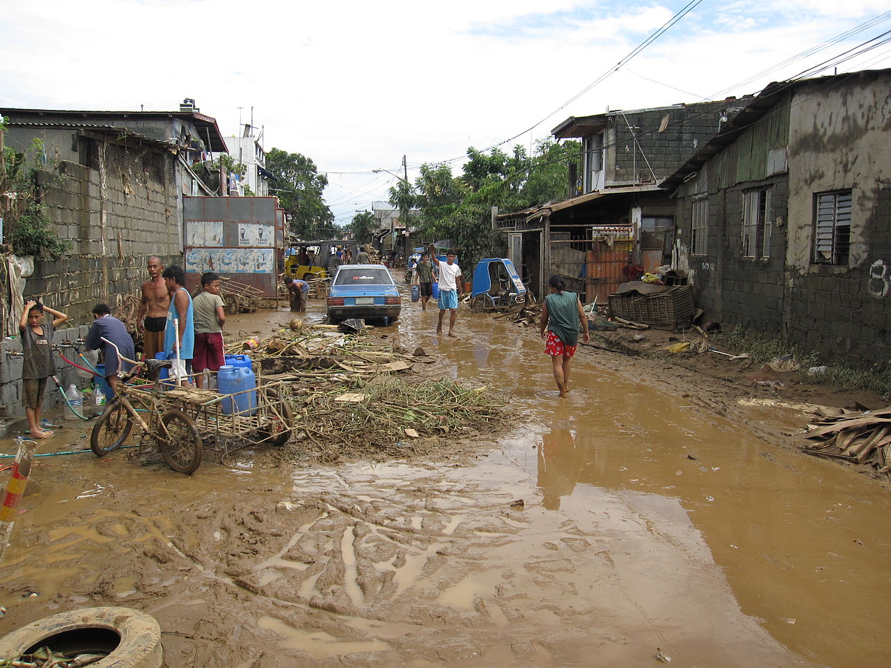 Flooding from Typhoon Ondoy (Ketsana), Philippines 2009