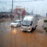 Out of Season Heavy Rain Causes Flooding in Eastern Banglamung