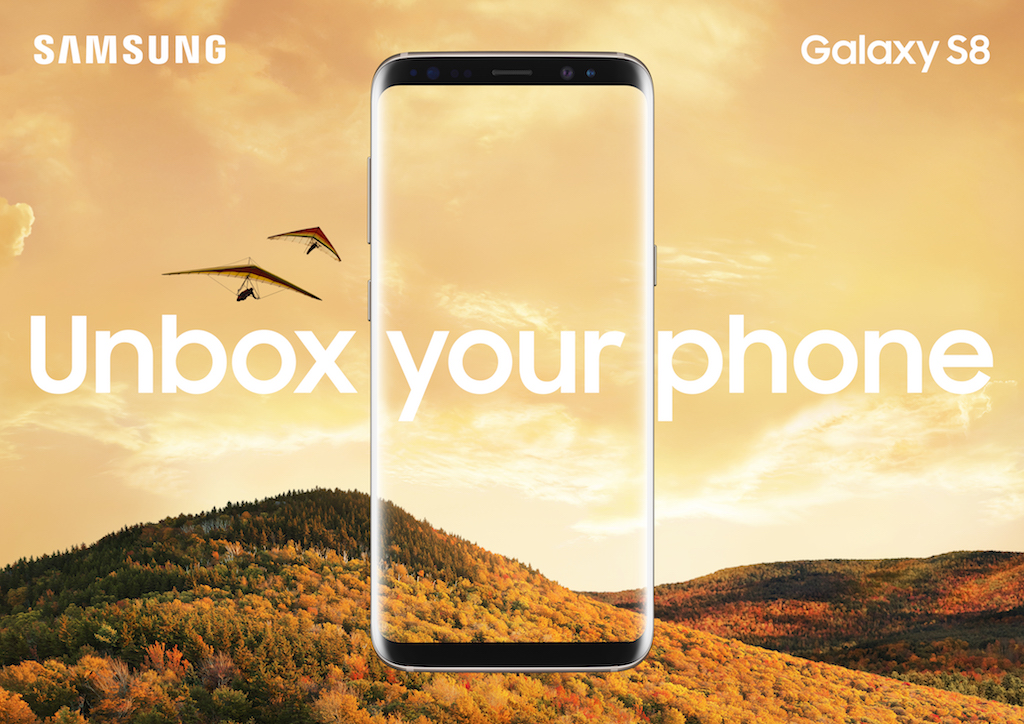 Samsung Galaxy S8 Unbox your phone