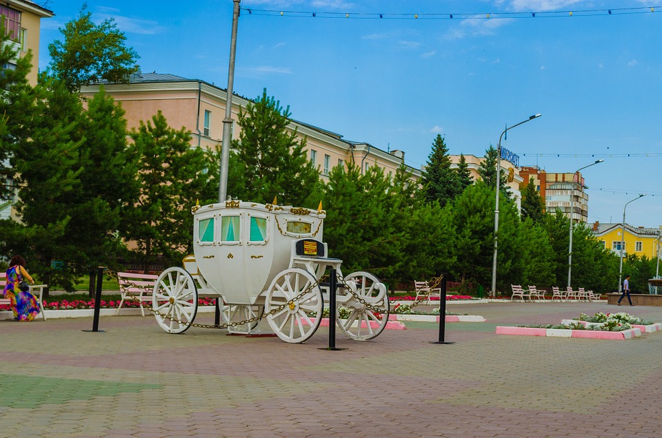 Kostanay, city centre in Kazakhstan