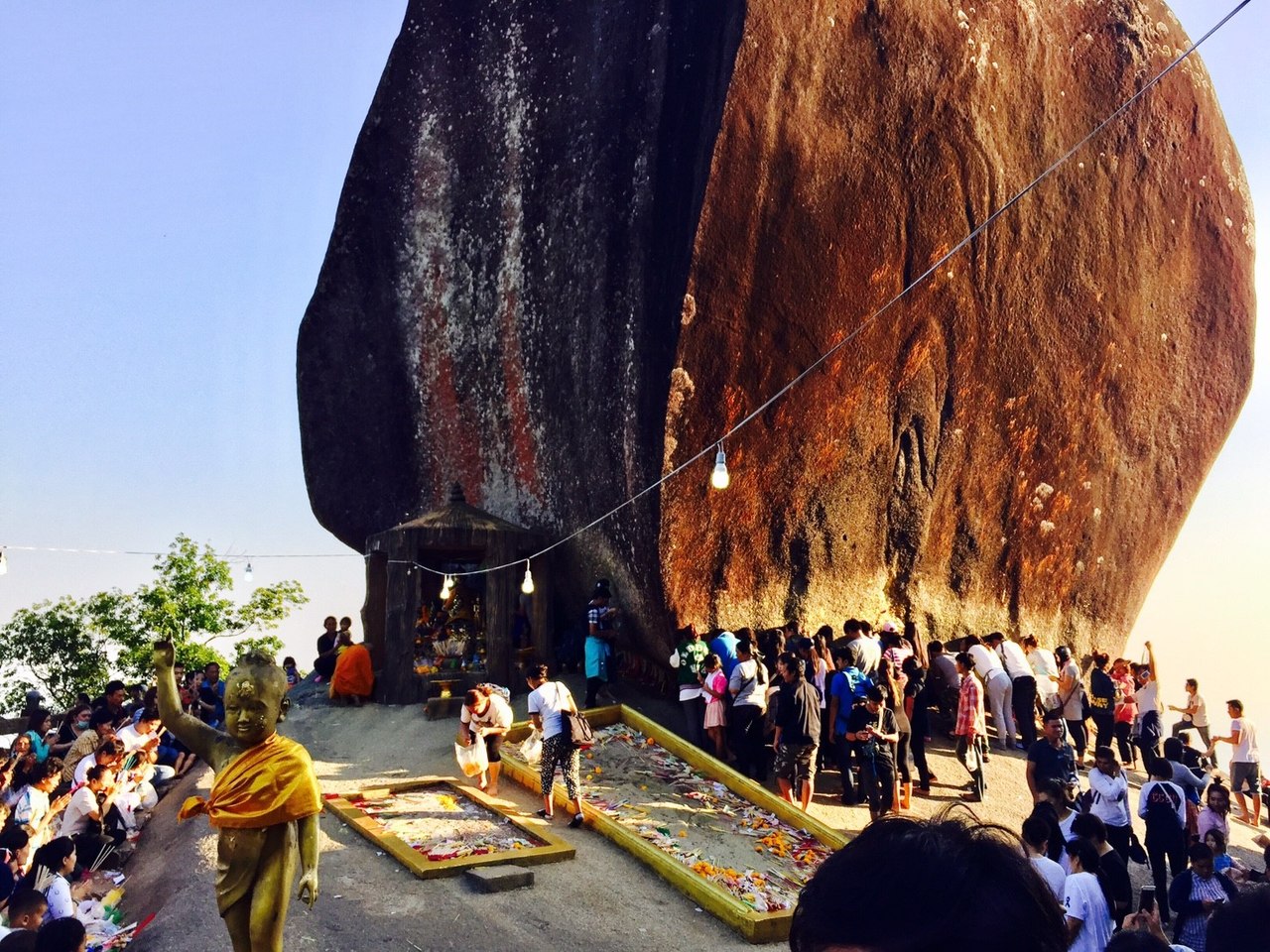 Wat Khao Khitchakut Buddha Footprint at Khao Khitchakut National Park in Chanthaburi.
