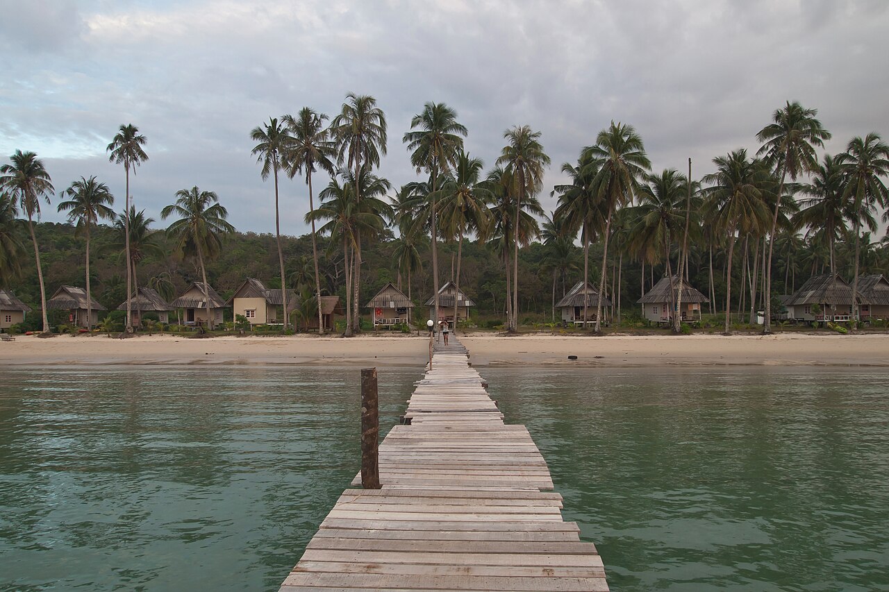 Bang Bao Beach in Koh Kood island, Thailand.