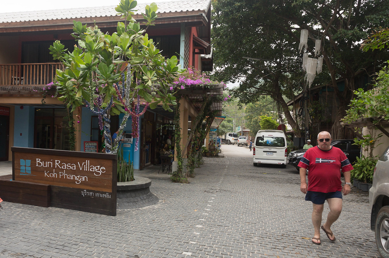 A village in Koh Phangan.