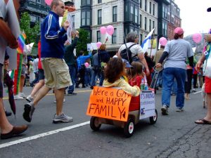 LGBT pride in Boston, USA