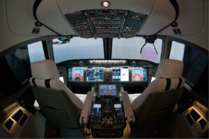 MS-21 cockpit at Paris - Le-Bourjet, Franc