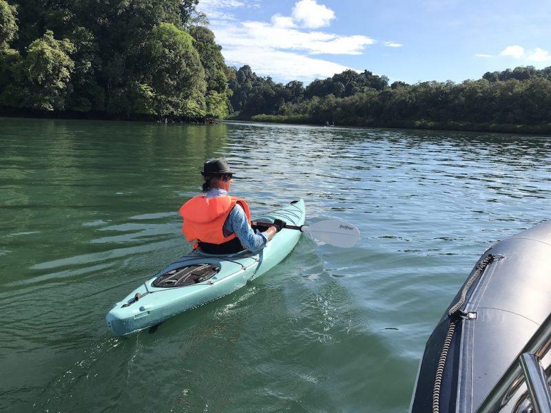 Kayaking in Mergui archipelago