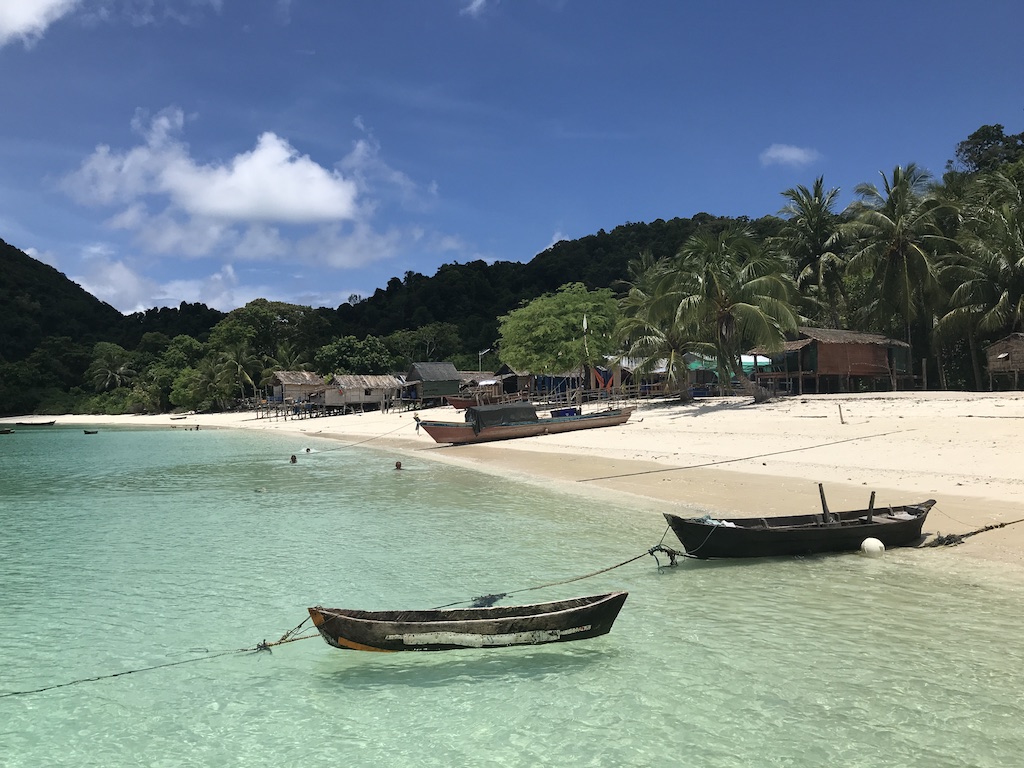 Beach resort in Mergui archipelago