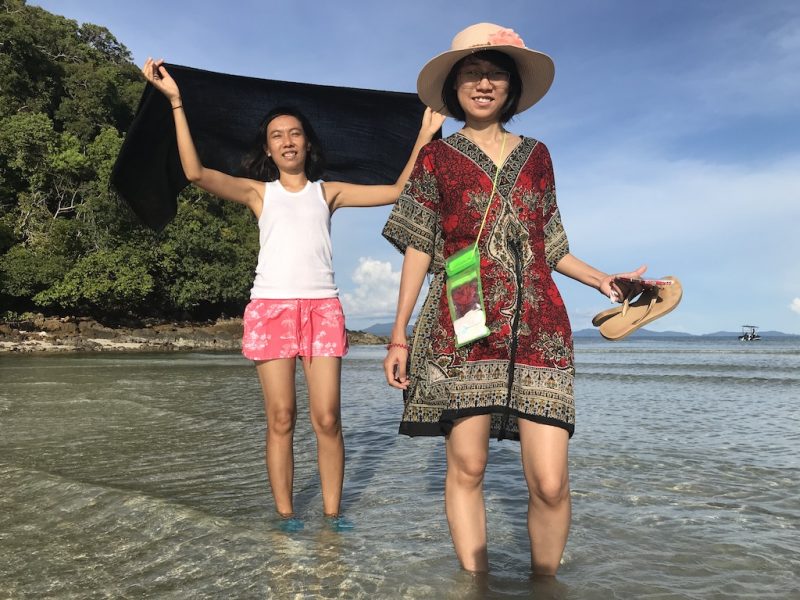 Burmese women in Mergui archipelago