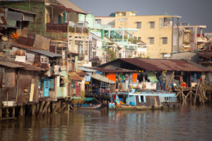 Mỹ Tho, a city in the Tiền Giang province in Southern Vietnam