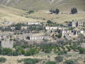 Destroyed Azari Village in Nagorno-Karabakh-Azerbaijan