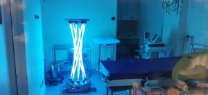 Nong Fai Chai Gen 3 Robotic UV-C COVID-19 Disinfection Lamp