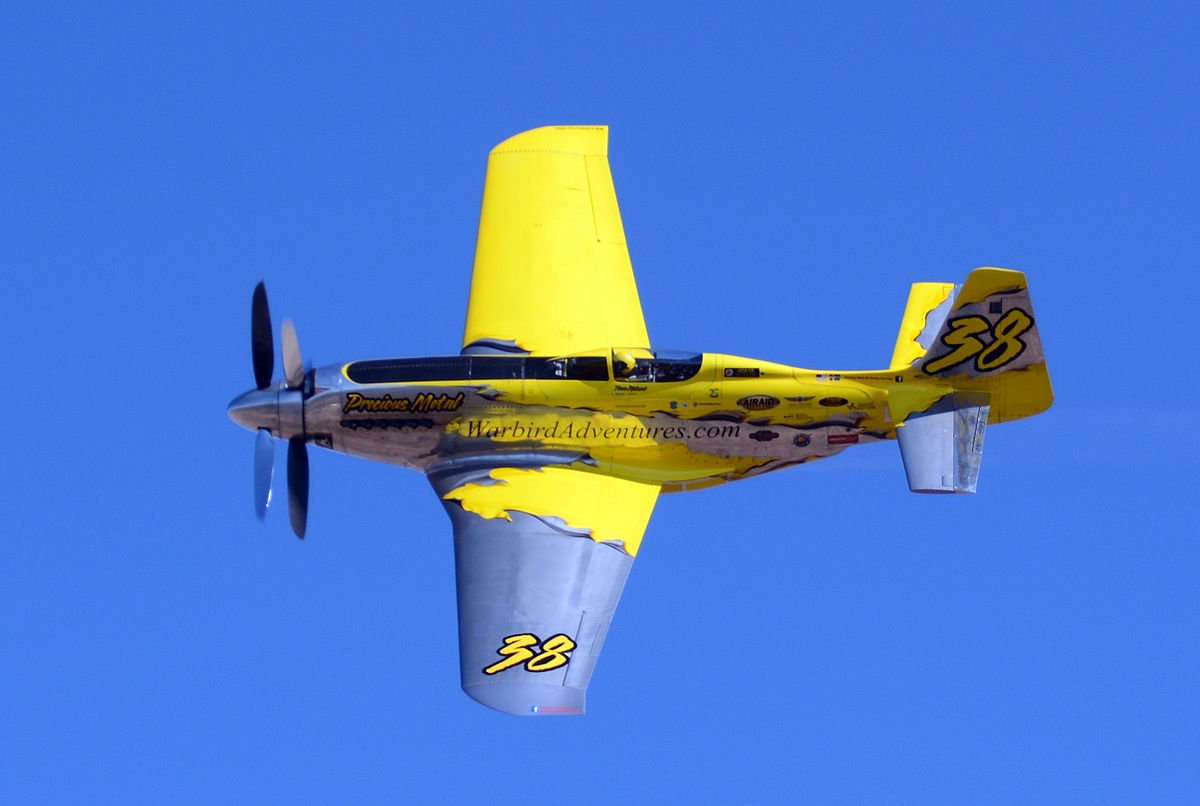 XRP 51D Mustang plane at Reno Air Race