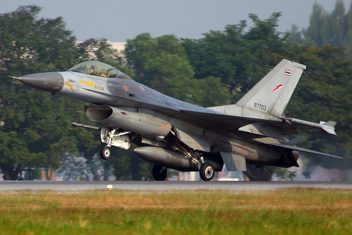 Royal Thai Air Force F-16A.