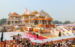 The Ram Mandir is a Hindu temple under construction in Ayodhya, Uttar Pradesh, India.