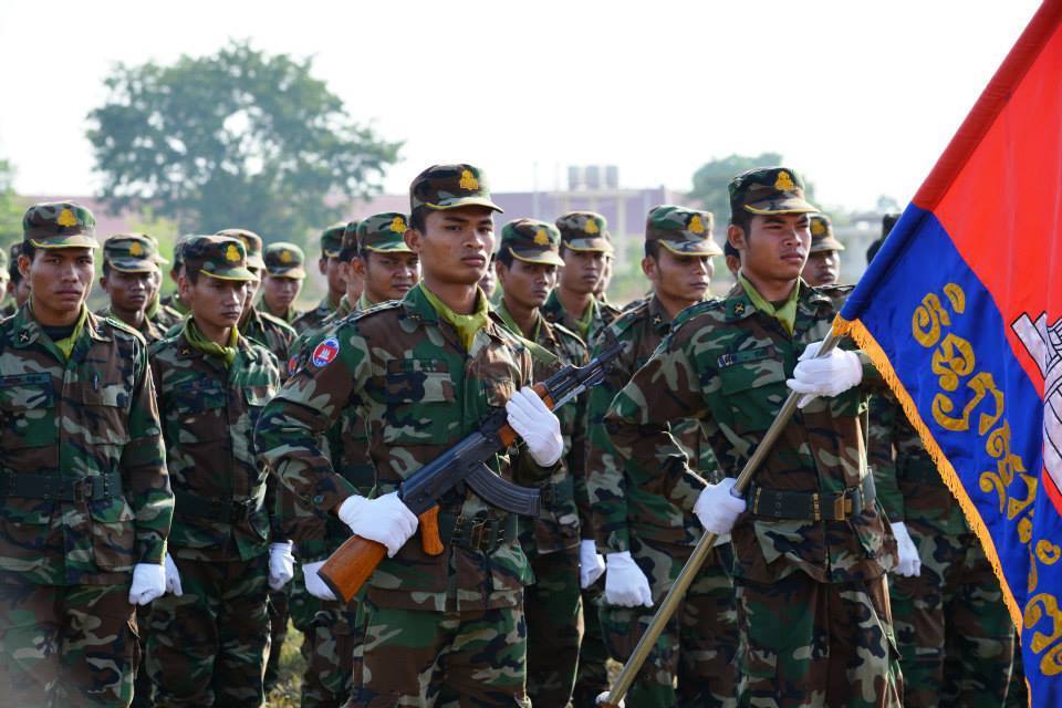 Royal Cambodian Army soldiers.