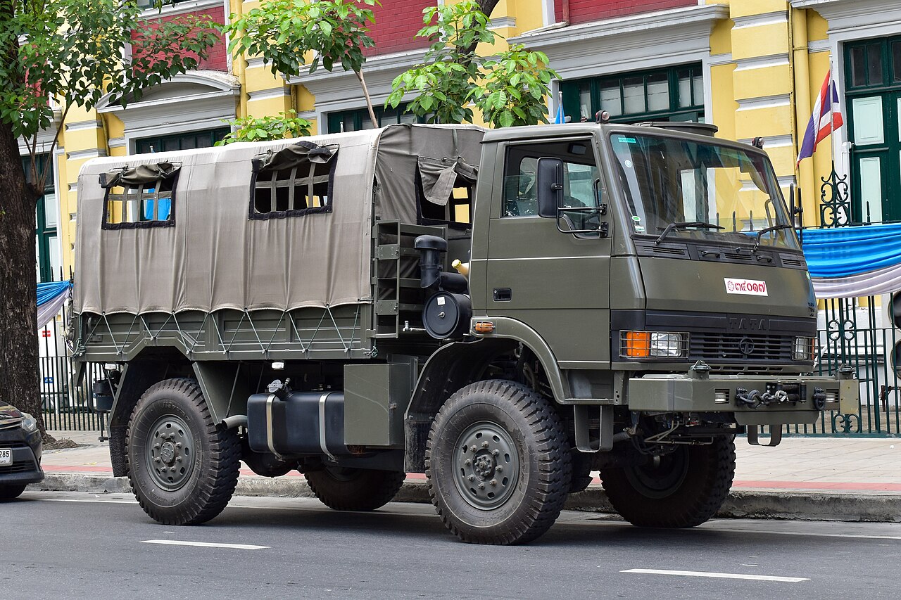 Royal Thai Army, Tata LPTA military truck.