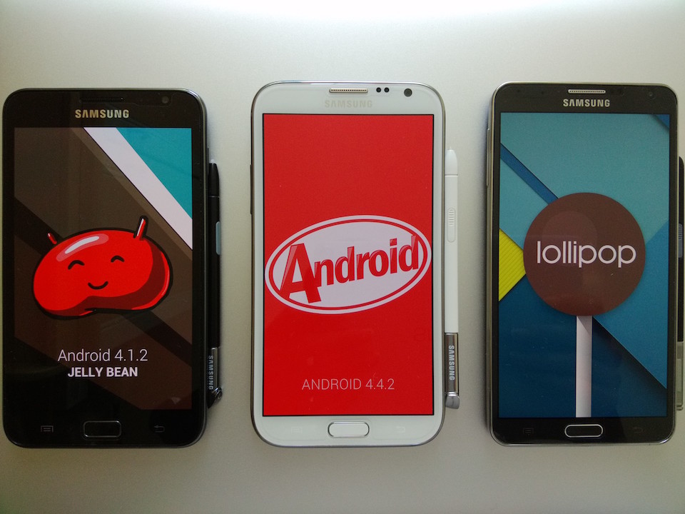 Samsung Galaxy Note smartphone