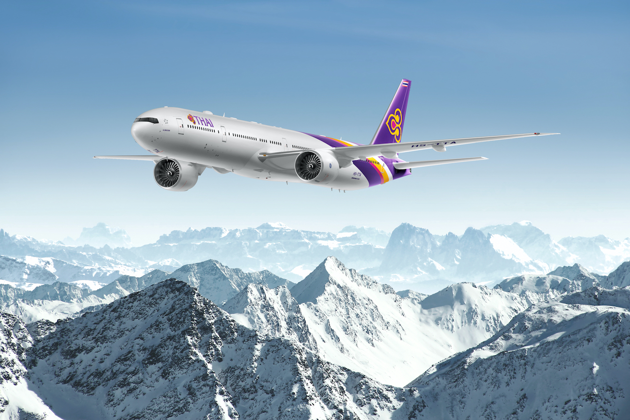 Thai Airways Boeing 787-9 aircraft.