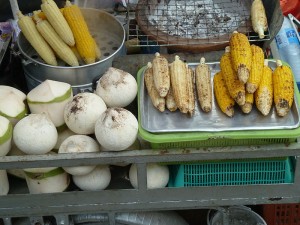 Thai food stall