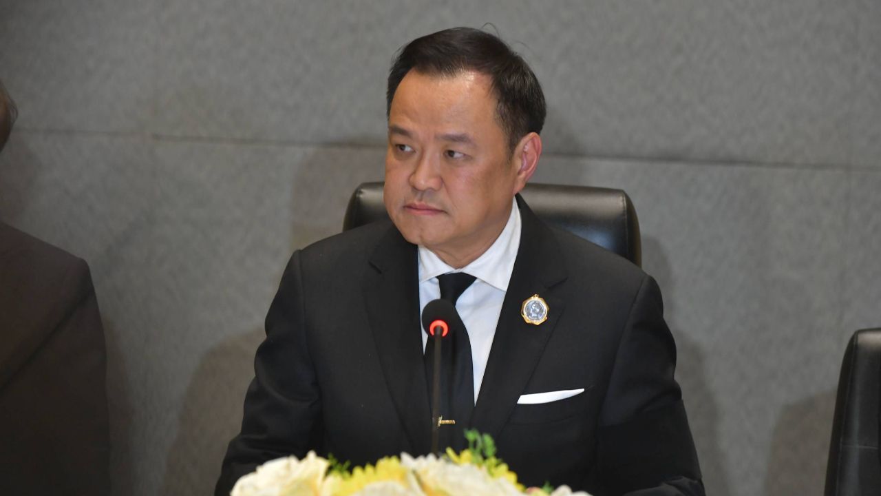 Mr. Anutin Charnvirakul the Prime Minister of Thailand and Minister of Interior.