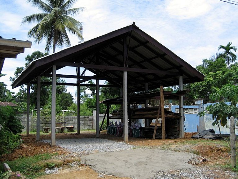 Thai house under construction