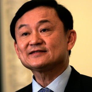 Former Thai Prime Minister and former owner of Manchester City FC, Thaksin Shinawatra