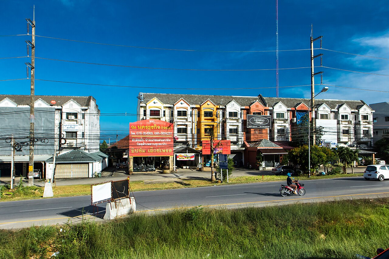 Townhouses on Ratsada Road, Phuket.