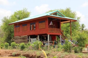 Traditional classic Thai house in Uttaradit.