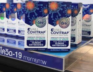 CoviTRAP Anti-COVID Nasal Spray.