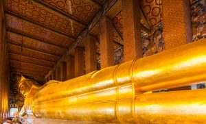 Reclining Buddha statue in Wat Pho, Bangkok