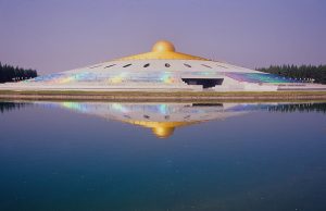 Wat Phra Dhammakaya Buddhist temple in Khlong Luang District, Pathum Thani