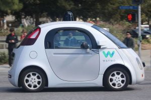 Waymo self-driving car