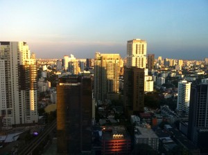 High-rise buildings in Bangkok