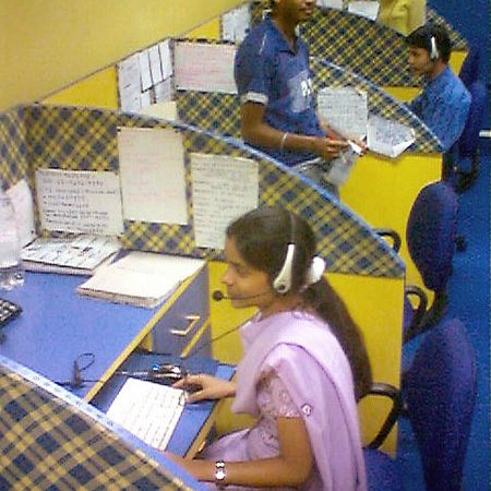 Call center in India