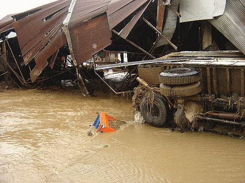 Pai market floods