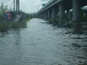 Floods in Lat Krabang District, Bangkok