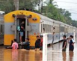 Prolonged heavy rainfall, especially in Southern Thailand, has paralysed rail operations.