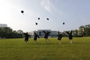 Graduation ceremony in Thailand