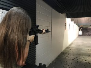 Shooting range.