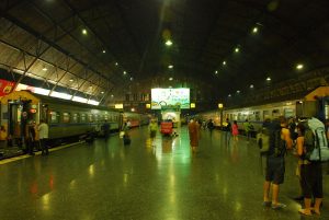 Hua Lamphong Railstation in Bangkok